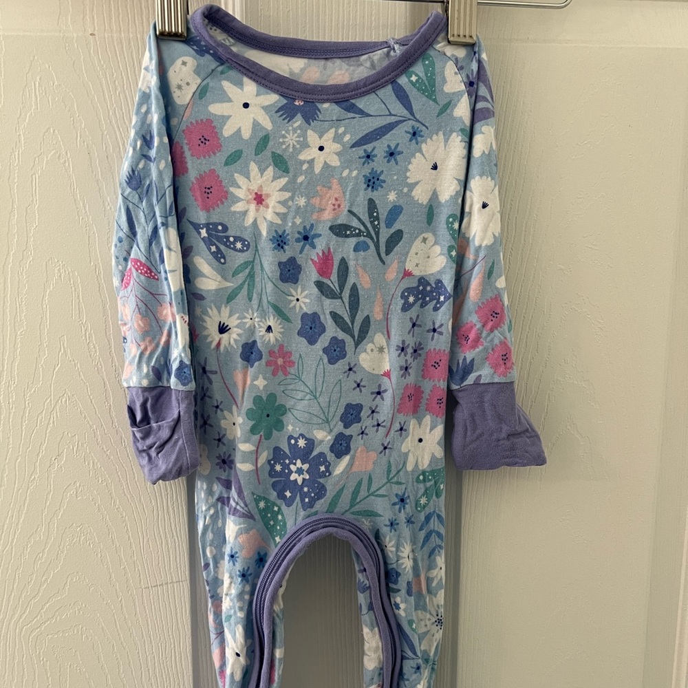 Little Sleepies Floral One Piece Pajama